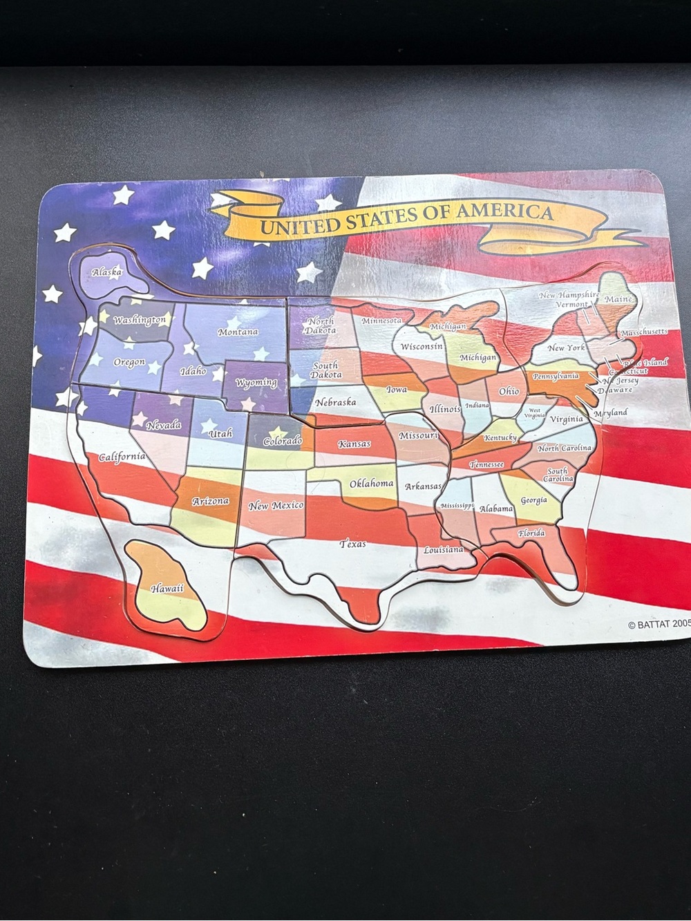USA Wooden puzzles
